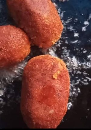 A picture of Egg cutlet.