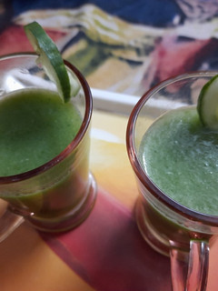 A picture of Detox cucumber juice.