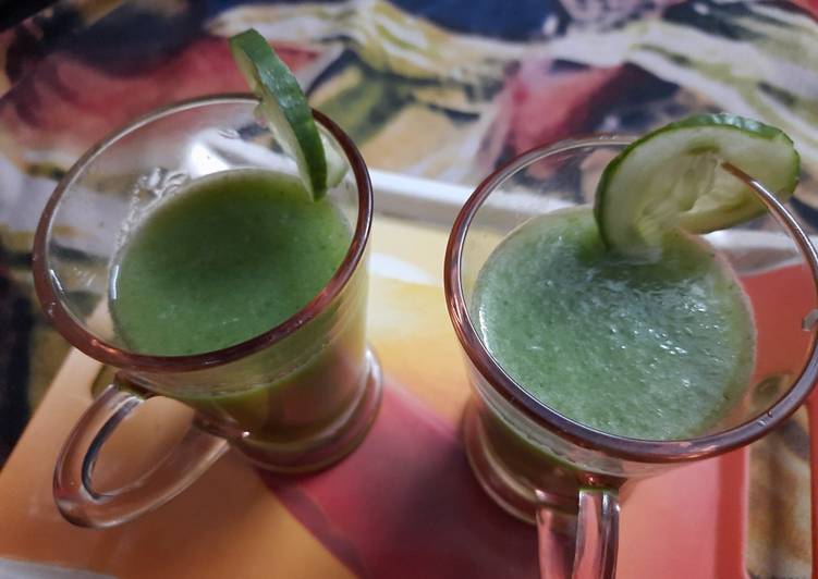 Recipe of Any-night-of-the-week Detox cucumber juice