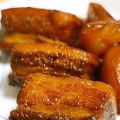 A picture of Simmered Pork Kakuni & Lustrous Daikon Radish.