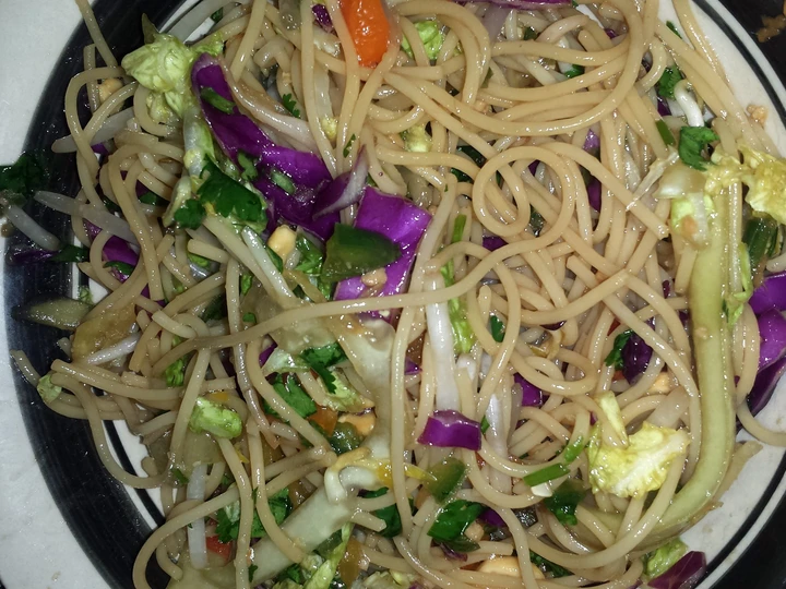 Easy Steps to Make Recipe Asian Noodle Salad that is Delicious, Delicious}