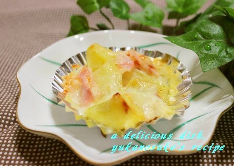 Easiest Way to Prepare Perfect Easy Side Dish for Bento: Potato Gratin