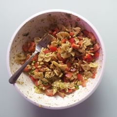 A picture of Easy pasta salad.