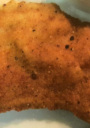 A picture of Chicken Schnitzel.