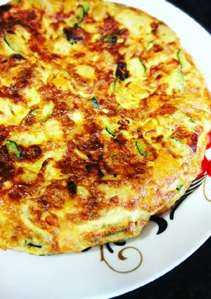 Foto principal de Tortilla tres hortalizas