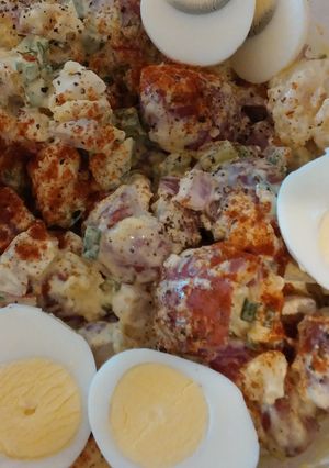 A picture of Easy potato salad.