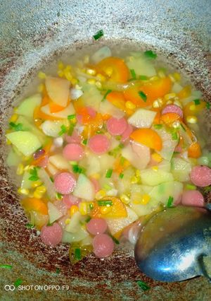 Foto resep Sop sosis daging+sayur Zia