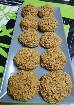 Foto de Cookies de aveia e cenoura