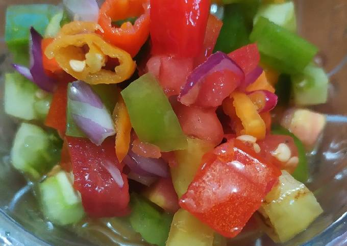 Resep 208. Sambel Dabu-Dabu, Menggugah Selera