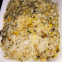 A picture of Chicken Egg Fried Rice 🍚.