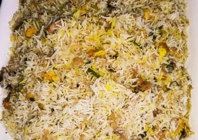Step-by-Step Guide to Make Any-night-of-the-week Chicken Egg Fried Rice 🍚