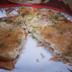 A picture of SKhan's Cheesey Omelette.