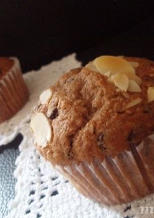 A picture of For Valentine's Day! Chocolate Chip Muffins.