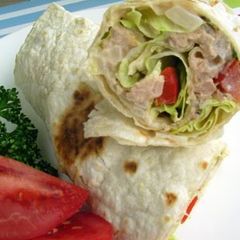 A picture of Sweet Onion & Tuna Wrap Sandwich.