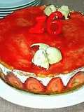 Strawberry & cream cake
