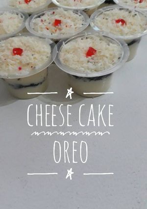 Foto resep Cheese cake oreo