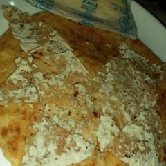 A picture of Homemade cottage cheese paratha.
