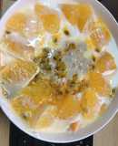 Sữa chua cam chanh dây