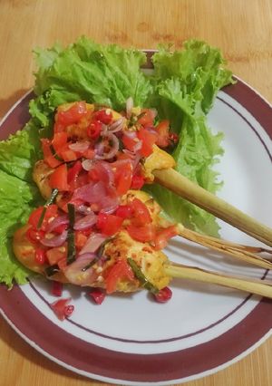 Foto resep Sate Lilit sambal matah