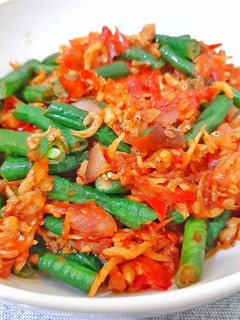 Foto resep Sambal teri kacang panjang