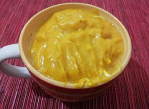 Una foto de Sopa crema de zapallo y jengibre