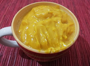 Una foto de Sopa crema de zapallo y jengibre