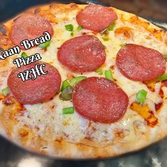 A picture of 🍕Naan Bread Pizza🍕.