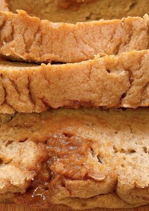 Una foto de Budín de manzana súper húmedo