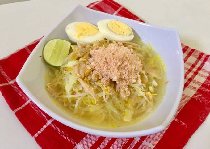 Soto Ayam Lamongan Asli (Kuah Butek)