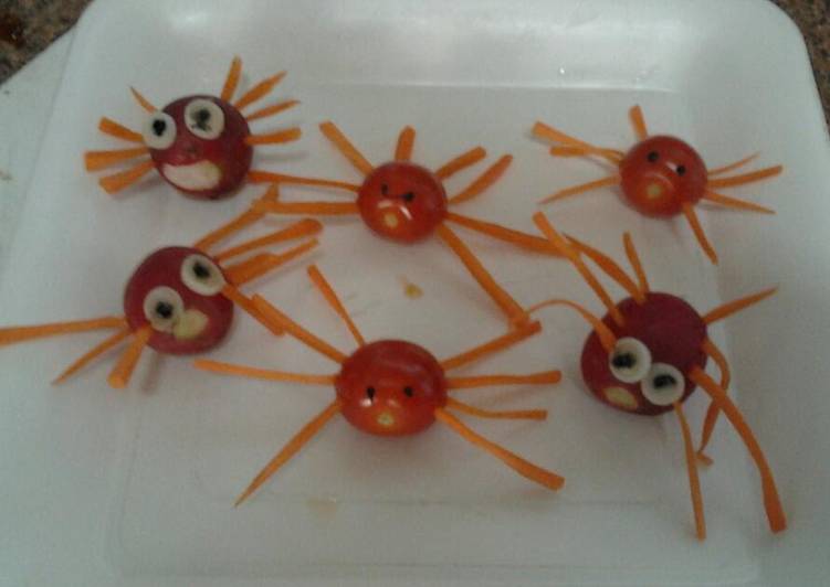 Ladybirds Halloween Vegetables