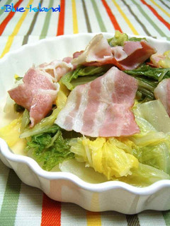 A picture of Super Easy Chinese Cabbage and Bacon.