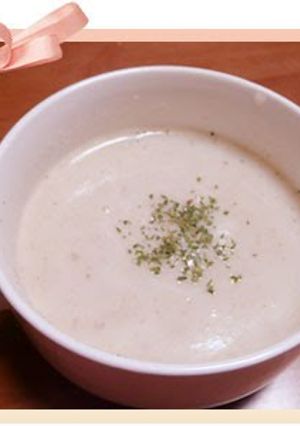 A picture of Daikon Radish and Soy Milk Potage Soup.