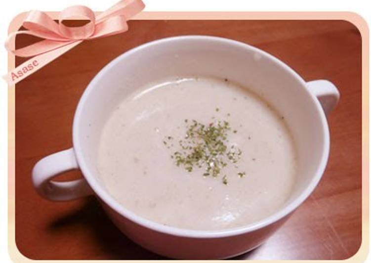 Recipe of Favorite Daikon Radish and Soy Milk Potage Soup | So Great Food Recipe From My Kitchen