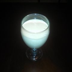 A picture of Low Carb peanut butter milkshake.
