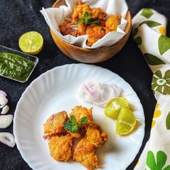 A picture of Amritsari fish fry.