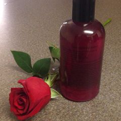 A picture of Homemade Rose Water.