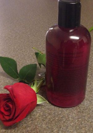 A picture of Homemade Rose Water.