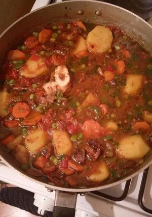 A picture of Beef stew.