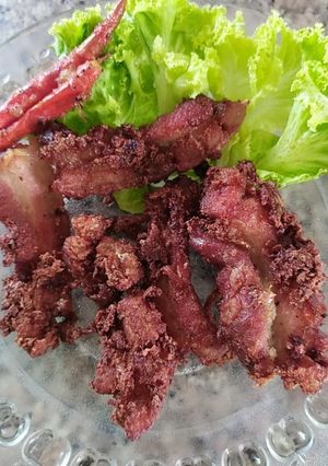 รูปของ แหนมหมูสามชั้นพริกไทยดำ