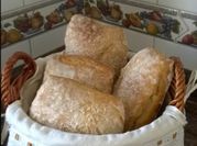 Una foto de chapata sin gluten