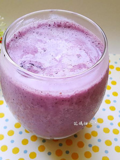 藍莓優格飲 的食譜成品照片