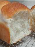 Milky Loaf Bread Baked in a Pound Cake Mold
