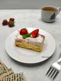 Cake Sodok Strawberry (Tanpa Oven)
