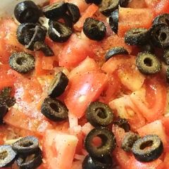 A picture of 7ish Layer Taco dip!!.
