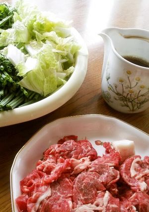 A picture of Sukiyaki Sauce (Warishita).