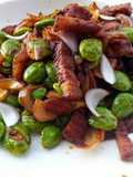 Spicy Pork And Petai / PARKIA SPECIOSA
