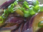 A picture of asian eggplant