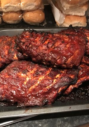 A picture of BBQ Sticky Ribs.