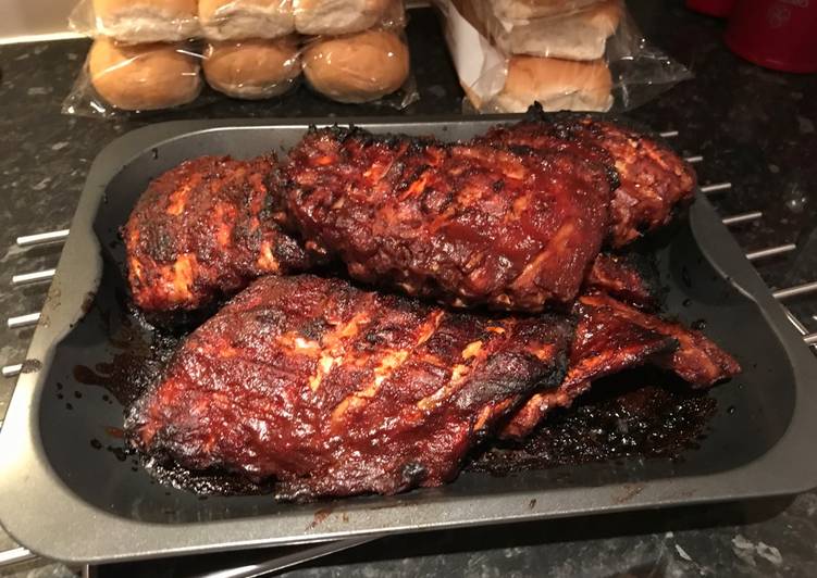 Simple Way to Prepare Any-night-of-the-week BBQ Sticky Ribs