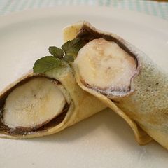 A picture of Delicious Chocolate Banana Crepe.